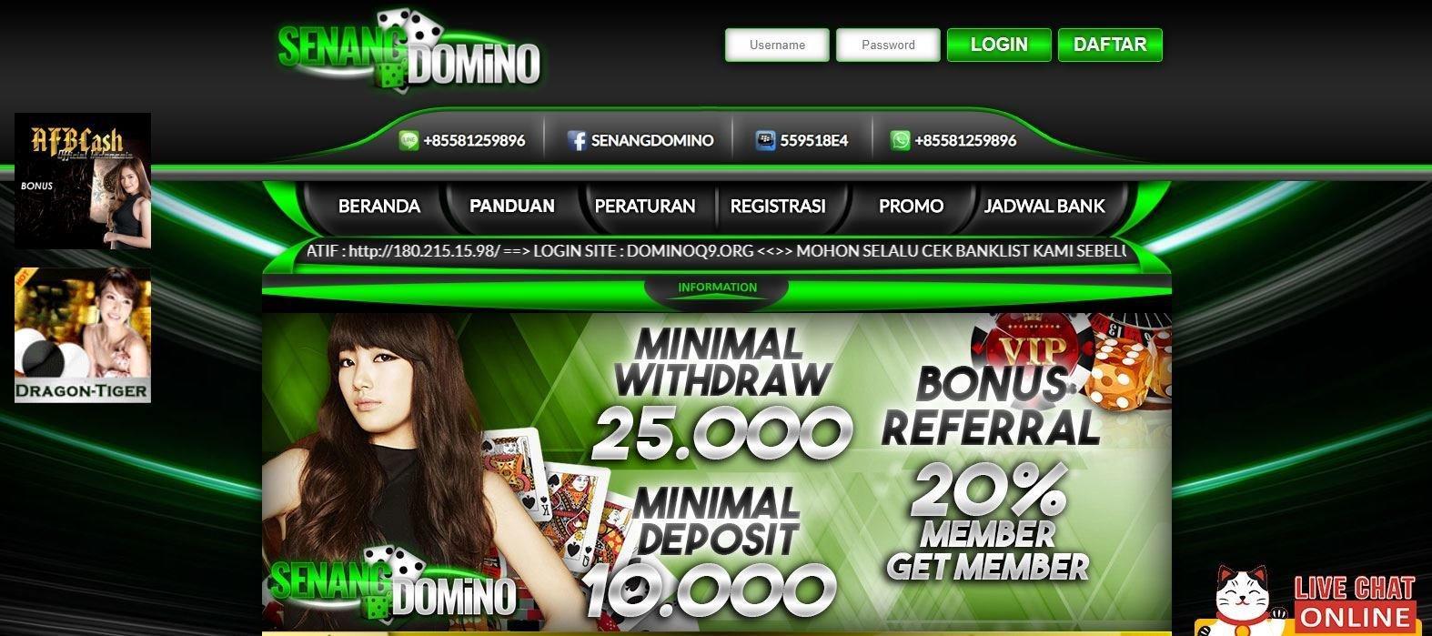 Daftar Domino Online Terbaik: Pilihan Situs Terpercaya