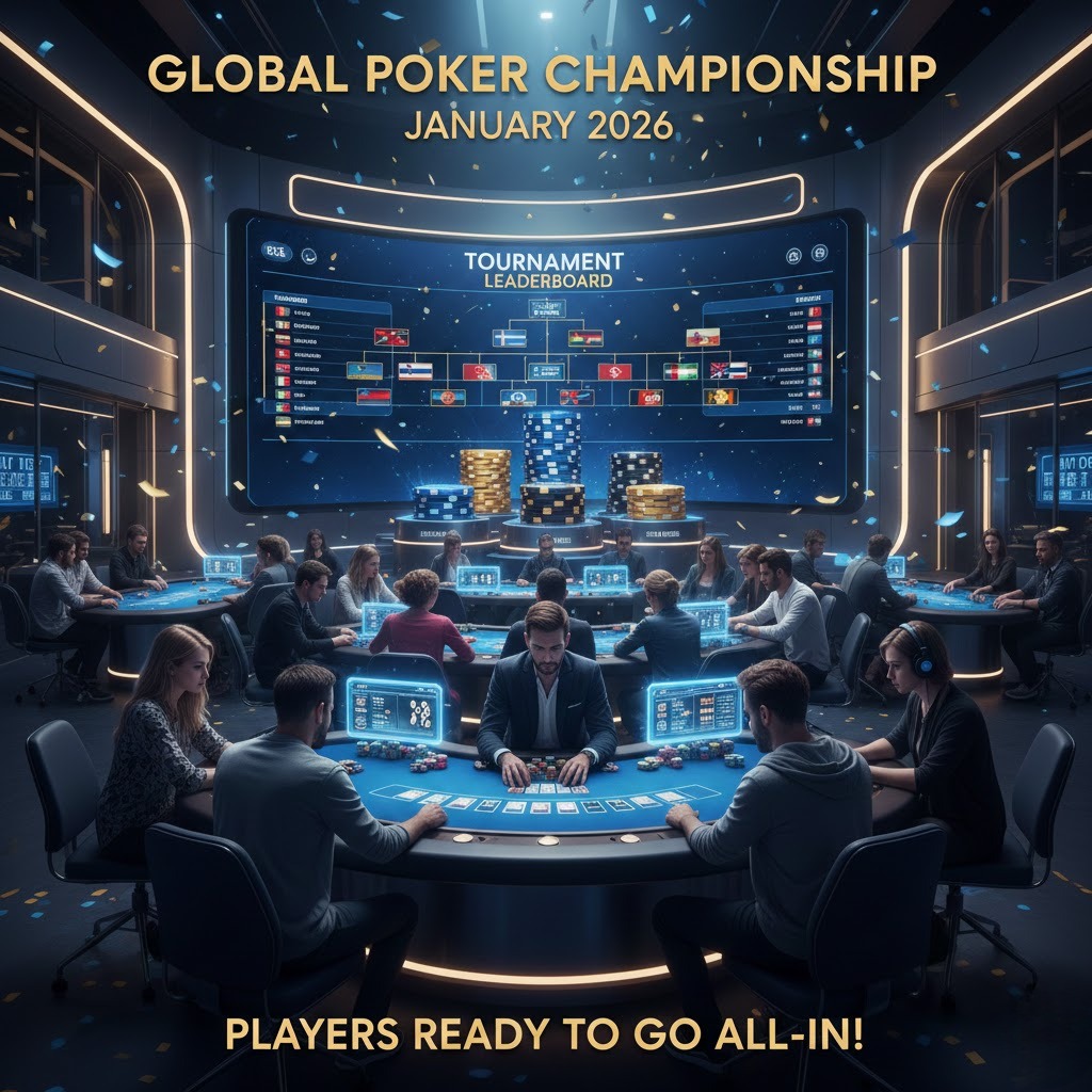 Poker online dengan turnamen terkemuka dan hadiah besar